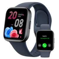 Smart watch, wireless calling /dial,for iPhone/Andriod, multi -Sport mode, calling reminder and rejection, SMS reminder