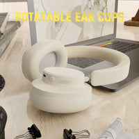 ATTACK SHARK G500 Bluetooth Active Noise Cancelling Over-ear Headsets, Bluetooth 5.3/3.5mm Stereo Wired Lightweight Headsets,