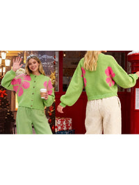 Women s Winter Pullover Sweater Long Sleeve Turtleneck Cable Knit Jumper with Geometric Pattern Detail