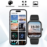 Smart watch, wireless calling /dial, multi -Sport mode,Suitable for men and women, sports watches,for iPhone/Andriod