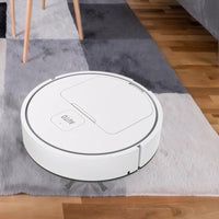 3 IN 1 Robot Vacuum Cleaner USB Rechargeable Avoiding Objects Robot Vacuum 1000Pa Suction for Home Floor Washing Carpet Pet Hair