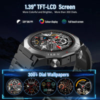 S10 Smart Watch, Bluetooth Calling & Notifications | 1.39" HD Screen | 110+ Sports Modes | 30-Day Battery Life | IP68 Waterproof