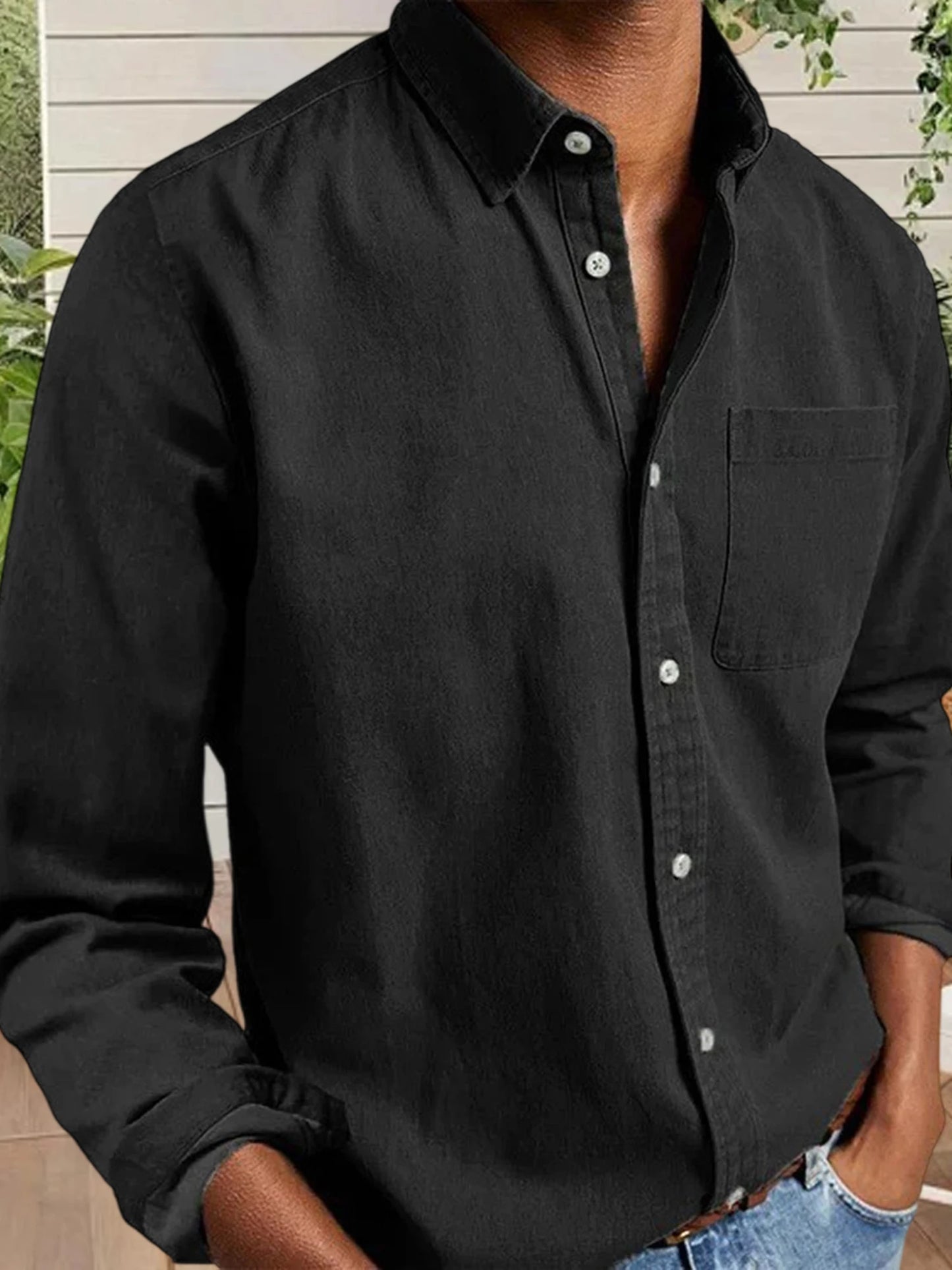 Men s Long Sleeve Plaid Button Down Shirt Casual  Fit Flannel Checkered Shirts for Fall Streetwear Fashion