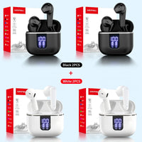 GREATWALL  New High-end Temperament Wireless Bluetooth 5.3 Headphones, Smart Digital Display, Wireless 5.3 HIFI High-fidelity