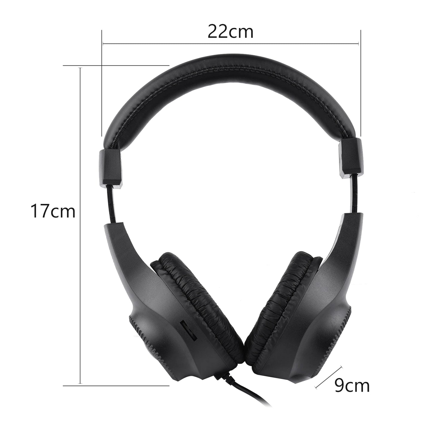 Wired Headset Self Adjusting Headband 6.5mm Single Jack Stereo Monitor Headphone for Electronic Musical Instruments Electric Pia