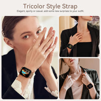 LaNikar New Smart Watch For Women P66D 1.85" TFT Health Monitoring IP68 Waterproof Bluetooth Call Multifunction Fitness Tracker