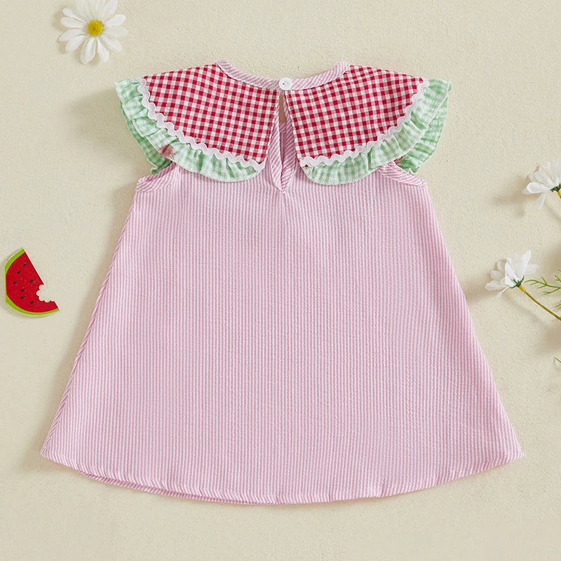 Adorable Baby Girls Floral Print Ruffle Sleeve Romper Jumpsuit Summer Clothes for Toddler Kids Beach Outfit