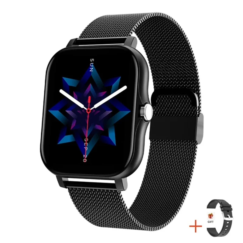 LIGE New Smart Watch Women Bluetooth Call Watch Fitness Tracker Waterproof Sport Smart Clock Fashion Ladies Men Smartwatch Woman