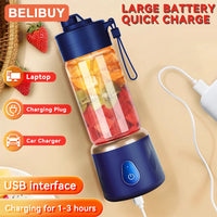 Portable Electric Juicer USB Charging Orange Lemon Fruit Blender Mini Household Juice Squeezer Mixer Citrus Juicer for Travel