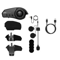 Helmet Headphone with Ambient Light Motorcycle Helmet Headset 800mAh Bluetooth-compatible 5.0 Music Headphone for Riding Cycling