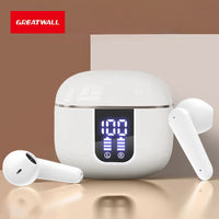 GREATWALL  New High-end Temperament Wireless Bluetooth 5.3 Headphones, Smart Digital Display, Wireless 5.3 HIFI High-fidelity