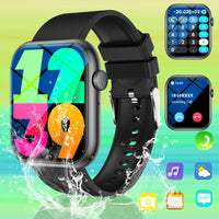 Calling Smart Watch with Women & Men, 1.83Inch/4.65cm HD Screen, IP68 Waterproof, with Wireless Calling, Multiple Sports Modes