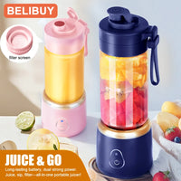 Portable Electric Juicer USB Charging Orange Lemon Fruit Blender Mini Household Juice Squeezer Mixer Citrus Juicer for Travel