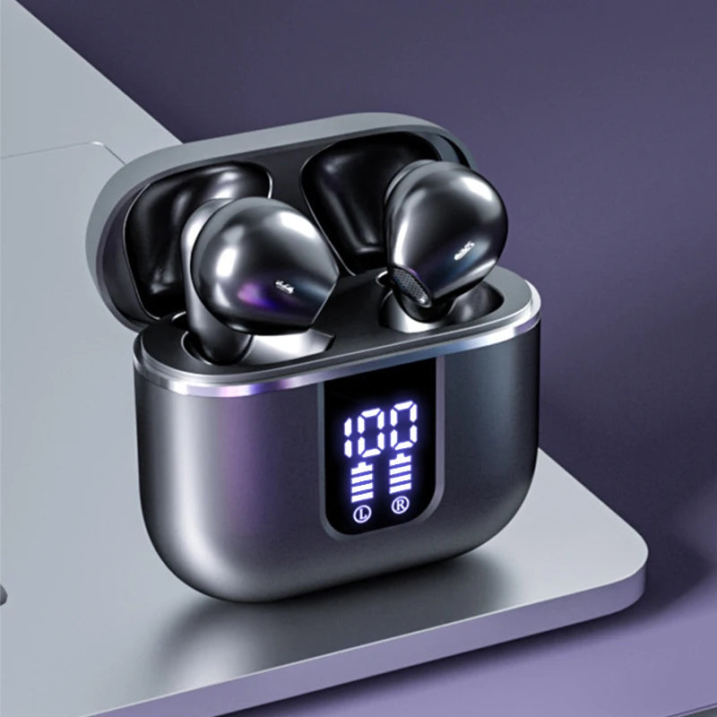 GREATWALL  New High-end Temperament Wireless Bluetooth 5.3 Headphones, Smart Digital Display, Wireless 5.3 HIFI High-fidelity