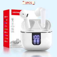 GREATWALL  New High-end Temperament Wireless Bluetooth 5.3 Headphones, Smart Digital Display, Wireless 5.3 HIFI High-fidelity